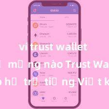 ví trust wallet hỗ trợ mạng nào Trust Wallet có hỗ trợ tiếng Việt không? Cách sử dụng dễ dàng